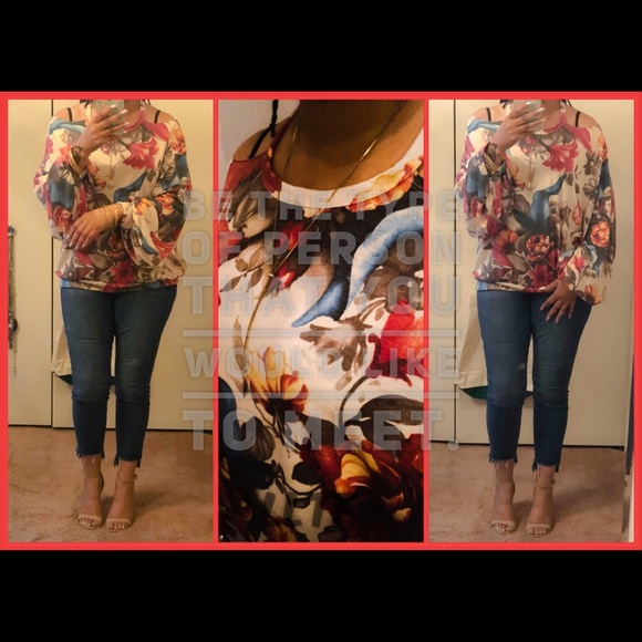 OVERSIZED Soft Terry Knit Tunic - SUNSET ORANGE - Picture 6 of 7